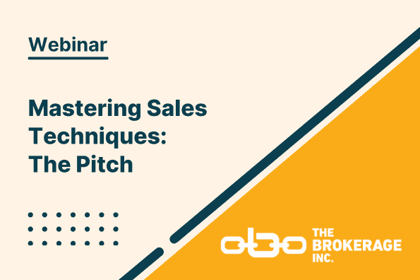 Mastering Sales Techniques The Pitch