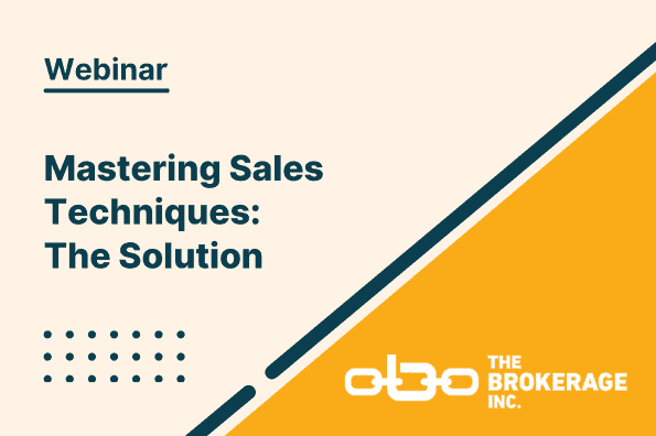 Mastering Sales Techniques The Solution