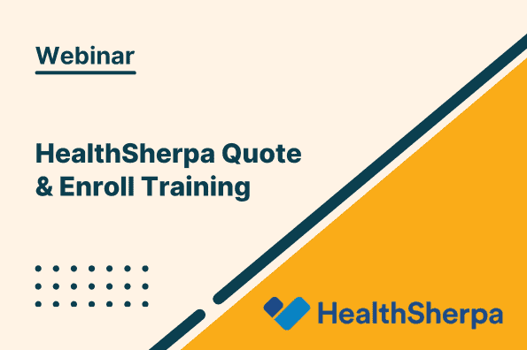 Healthsherpa Quote & Enroll Training