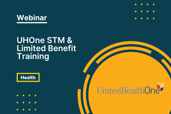 Uhone stm & limited benefit training