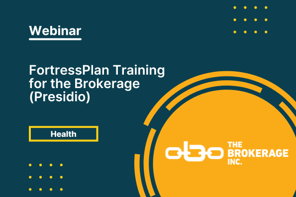 FortressPlan Training for the Brokerage (Presidio)