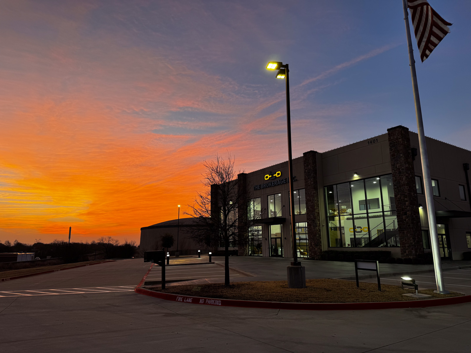 TBI front of building